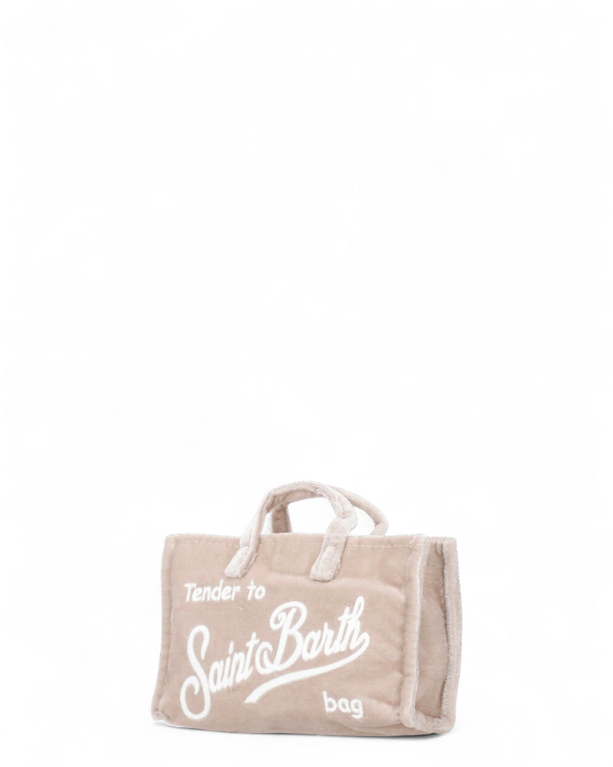 Phone Bag in ciniglia con logo ricamato-Mc2 Saint Barth-Borse a spalla-Vittorio Citro Boutique