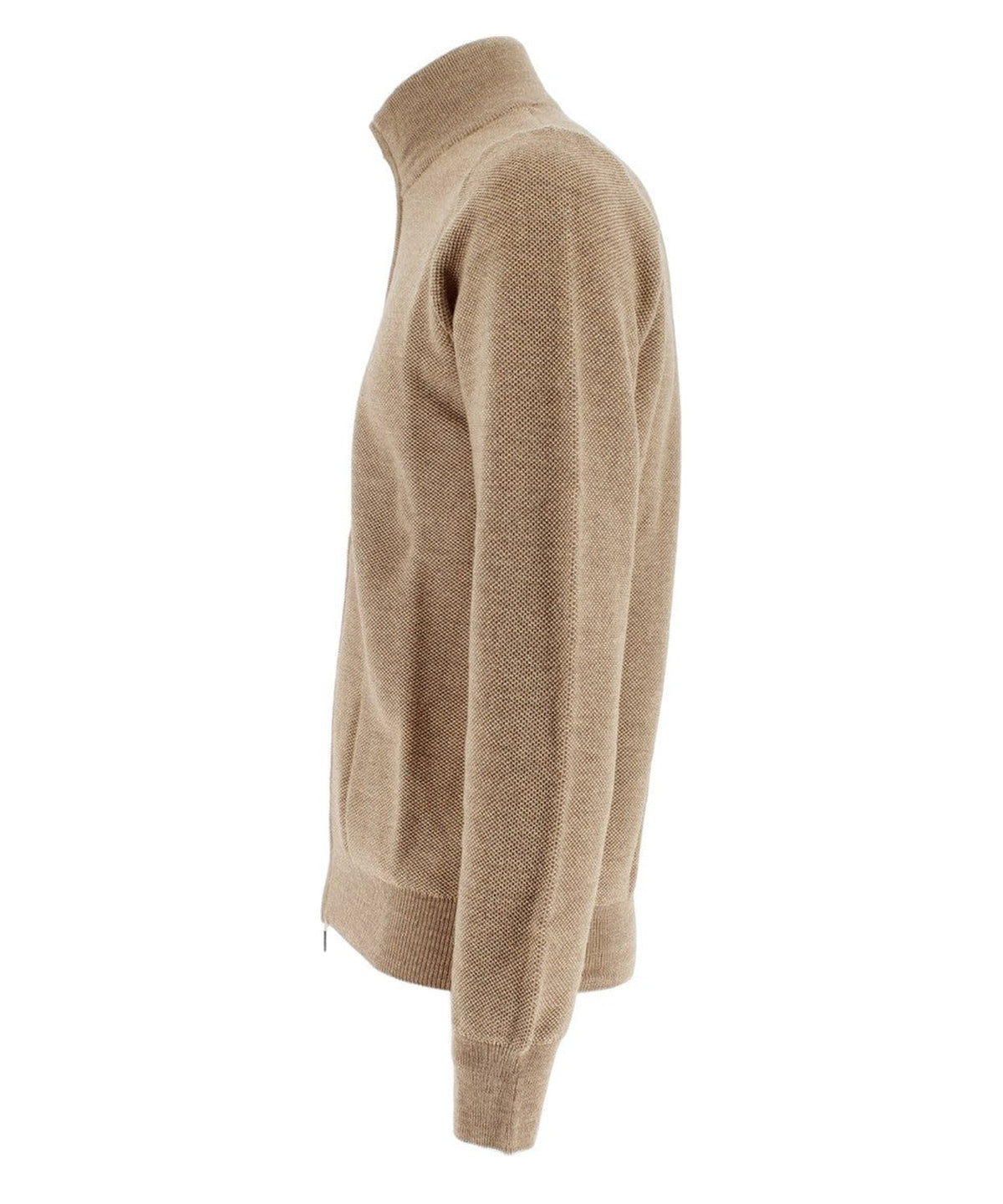 Giacca in Lana Extrafine con Zip-A-B-KOST-Maglieria-Vittorio Citro Boutique