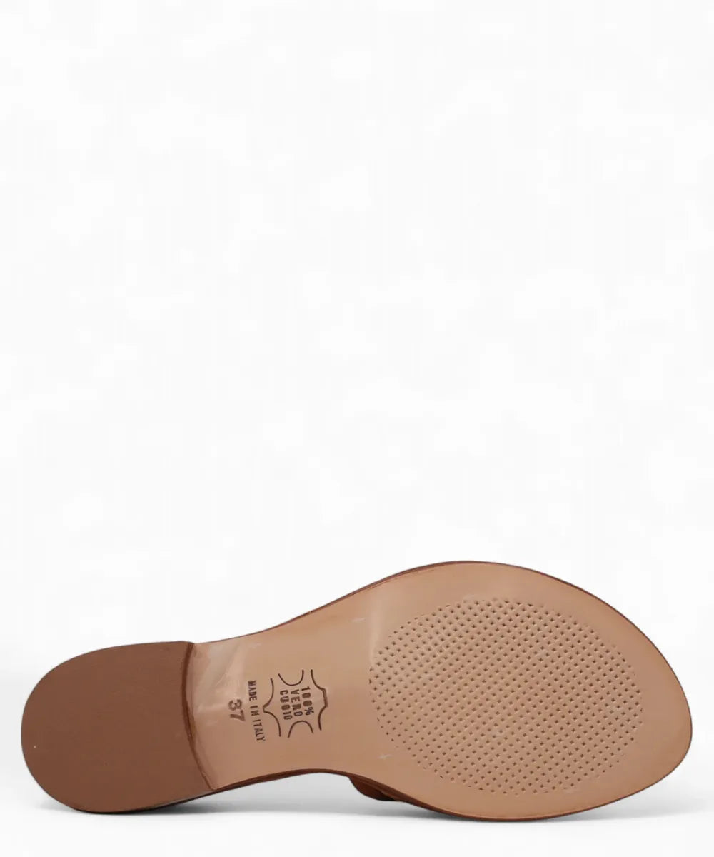 Pantofolina Caprese in Raffia Intrecciata-Capri Vittorio Citro-Ciabatte-Vittorio Citro Boutique