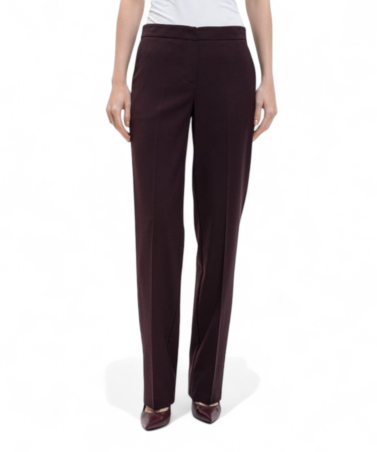 Pantaloni Twinset in Lana con Logo-Twinset-Pantaloni-Vittorio Citro Boutique