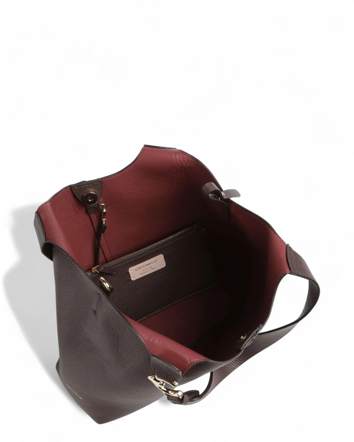 Borsa C-Easy Hobo in Pelle-Coccinelle-Borse a spalla-Vittorio Citro Boutique