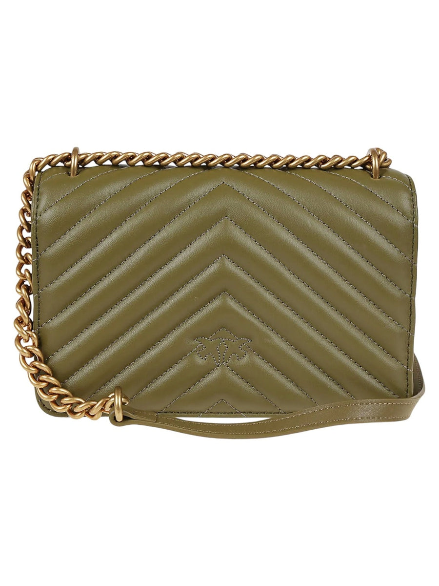 Mini love bag one chevron-Borse a spalla-Pinko-Vittorio Citro Boutique