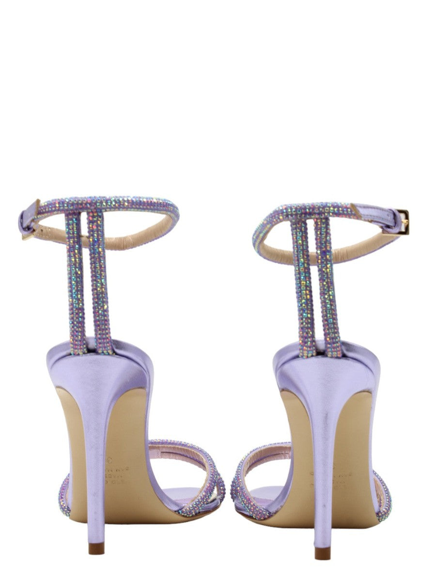 Sandalo Lady con Cinturino e Strass-NINALILOU-Sandali-Vittorio Citro Boutique