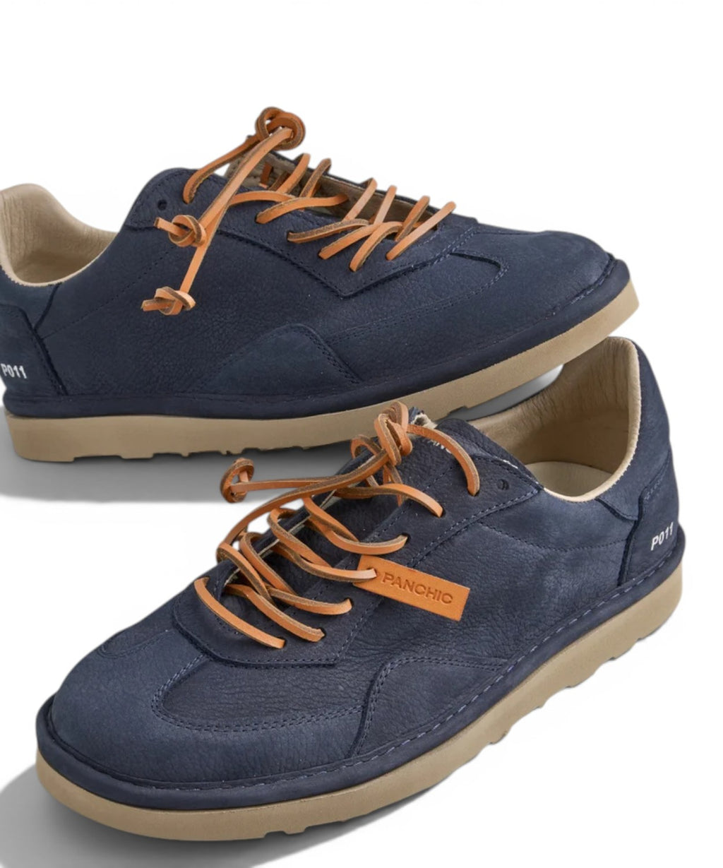 Chaussures à lacets homme en nubuck Panchic P011 pour toutes les occasions