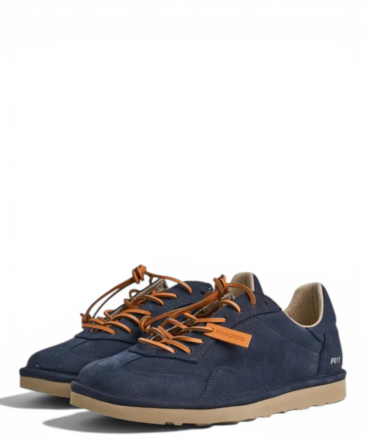 Chaussures à lacets homme en nubuck Panchic P011 pour toutes les occasions