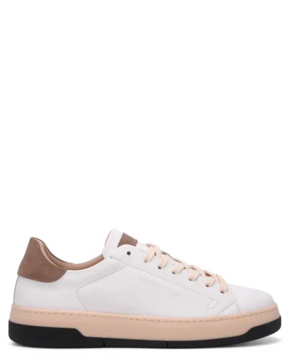 Sneakers in Pelle con Suola Bicolore-Brian Mills-Sneakers-Vittorio Citro Boutique