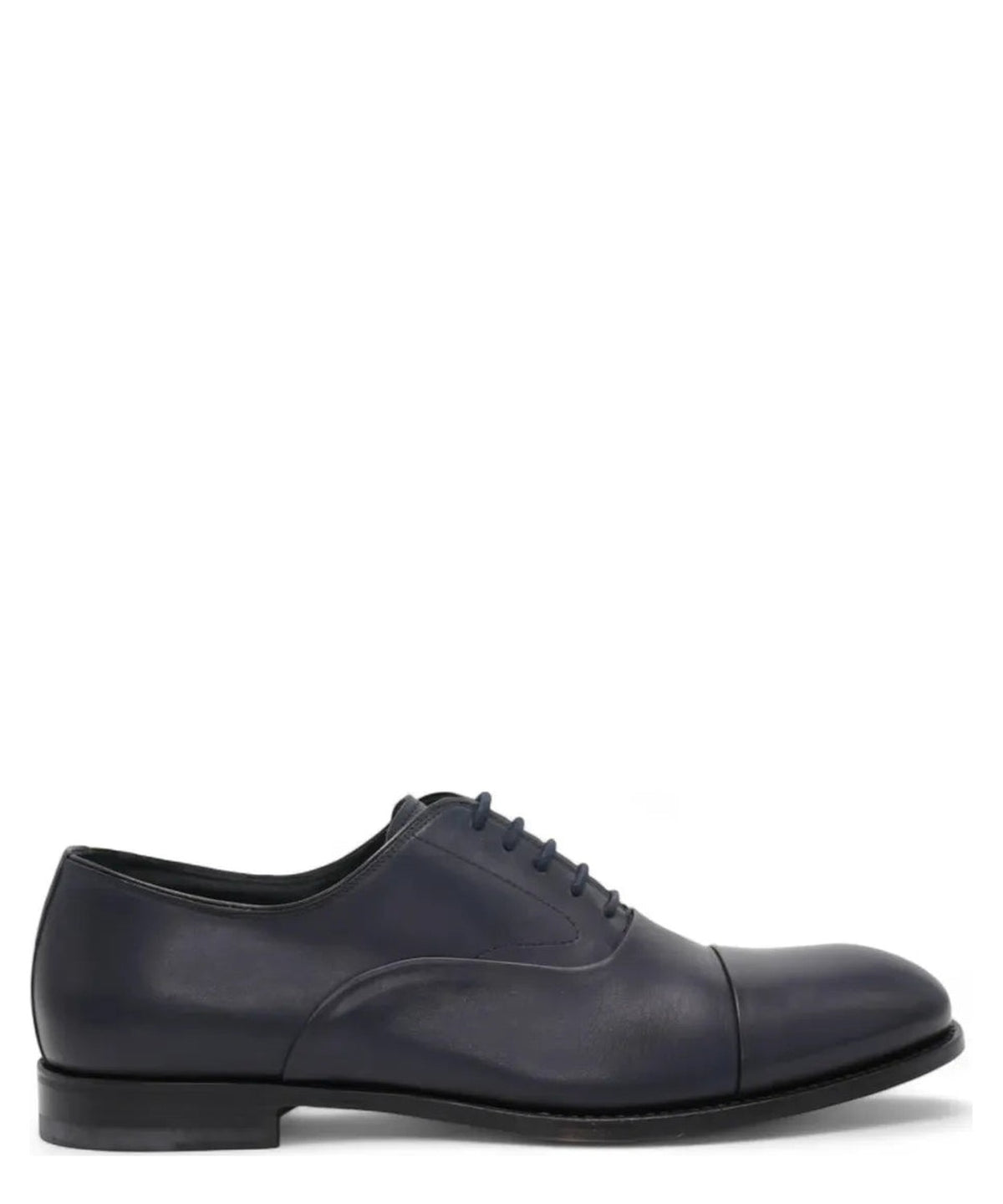 Scarpe Stringate in Pelle con Fondo in Cuoio-Graziano Salvatelli-Stringate-Vittorio Citro Boutique