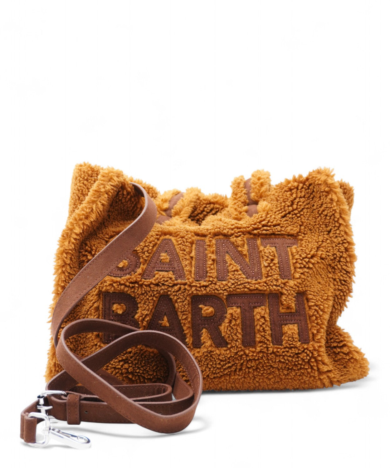 Borsa Colette Teddy con Maxi Logo-Mc2 Saint Barth-Borse a spalla-Vittorio Citro Boutique