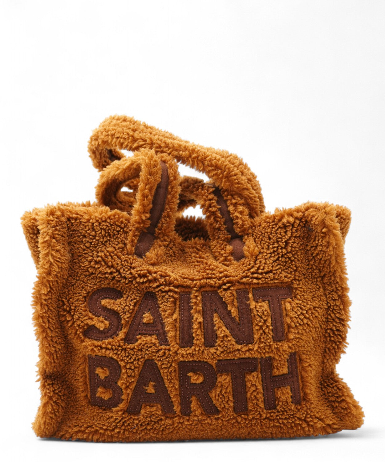 Borsa Colette Teddy con Maxi Logo-Mc2 Saint Barth-Borse a spalla-Vittorio Citro Boutique