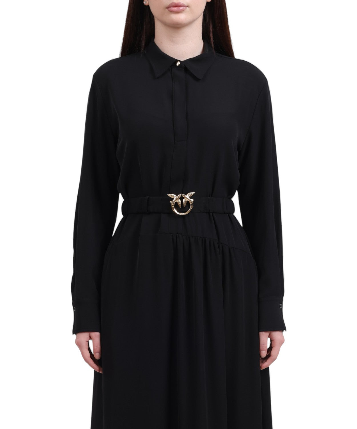 Pinko Abito Sartù lungo chemisier in cotone