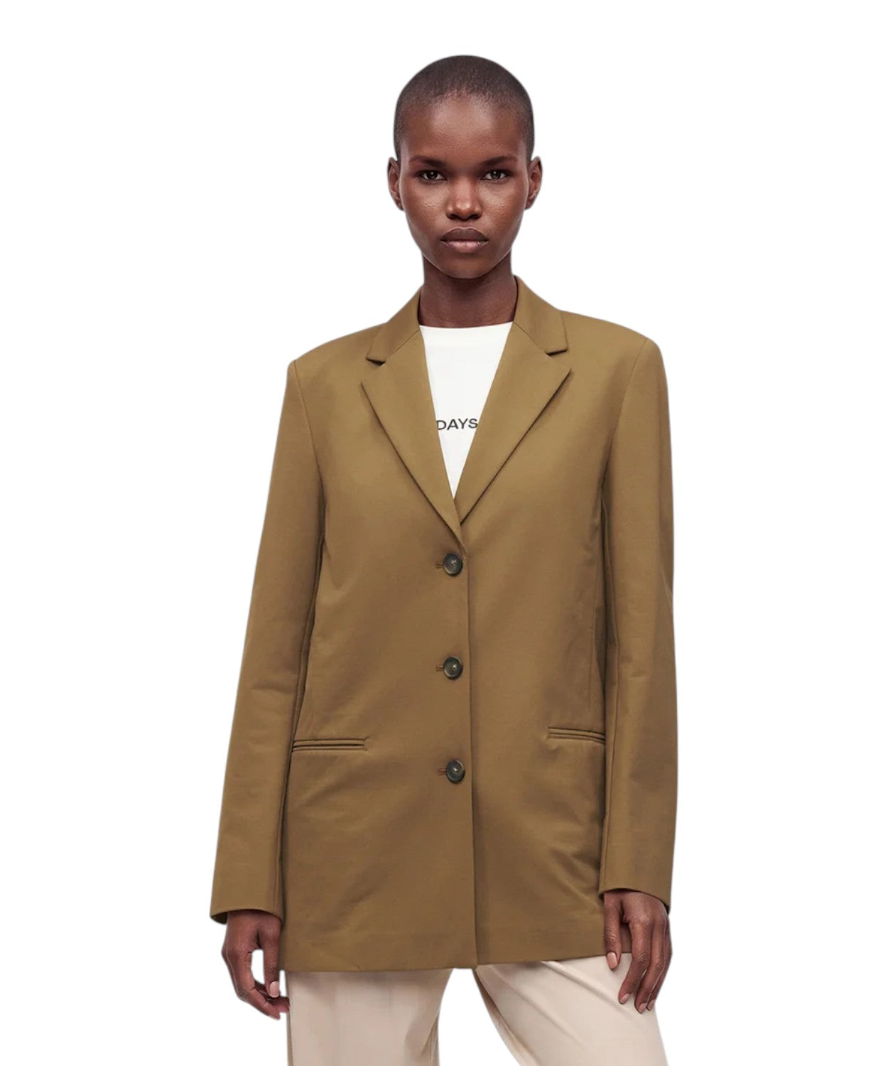 Blazer MMLOSCURO in Tessuto Stretch