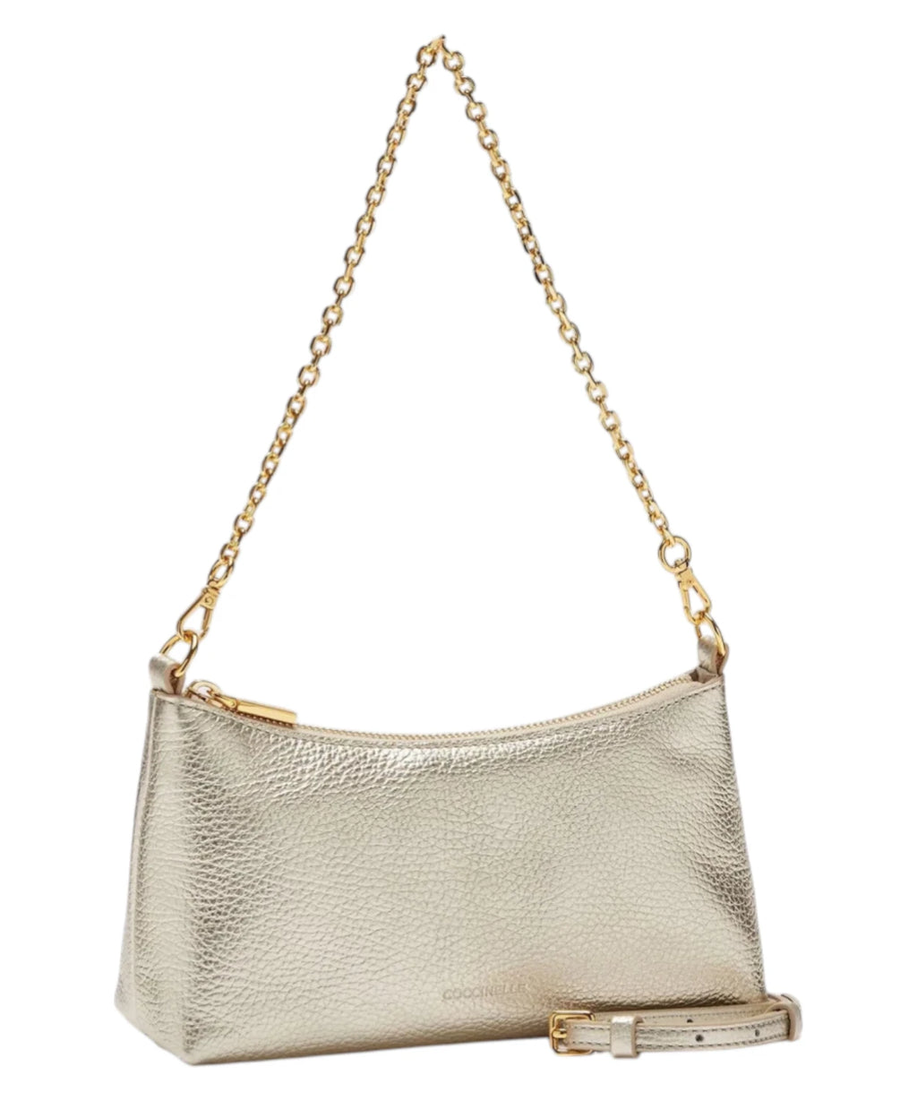Coccinelle Aura Mini Sac en Cuir avec Bandoulière