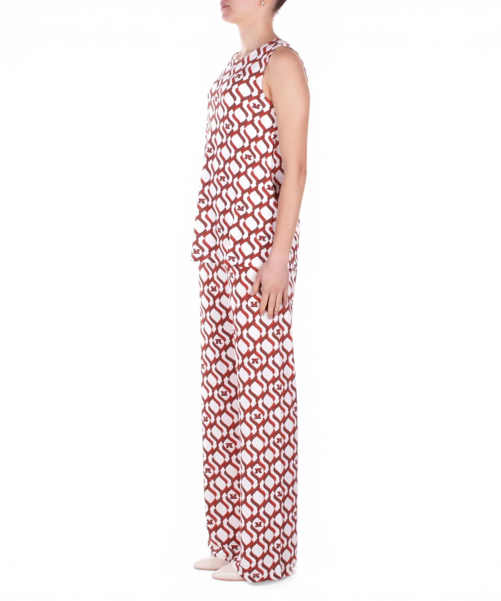 Pantalon d'été Max Mara Beachwear ABATE Fantasia