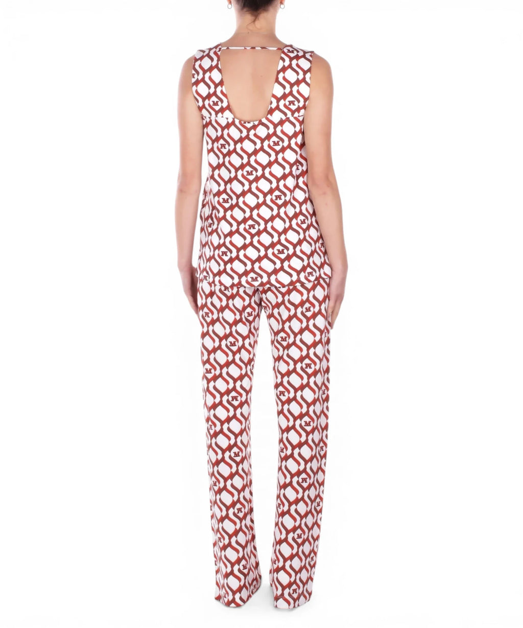Pantalon d'été Max Mara Beachwear ABATE Fantasia