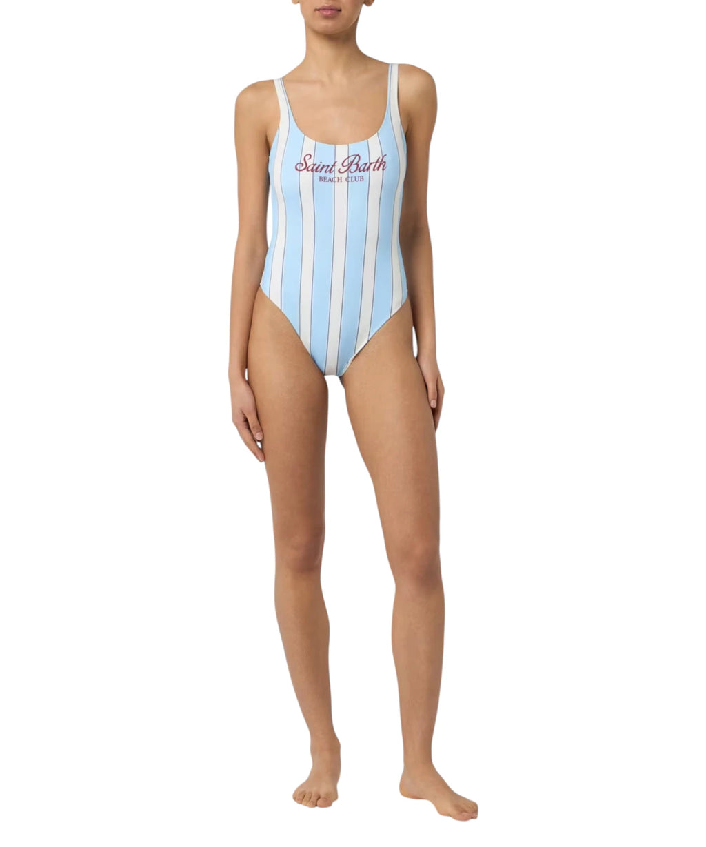 Maillot de bain une pièce MC2 Saint Barth à rayures