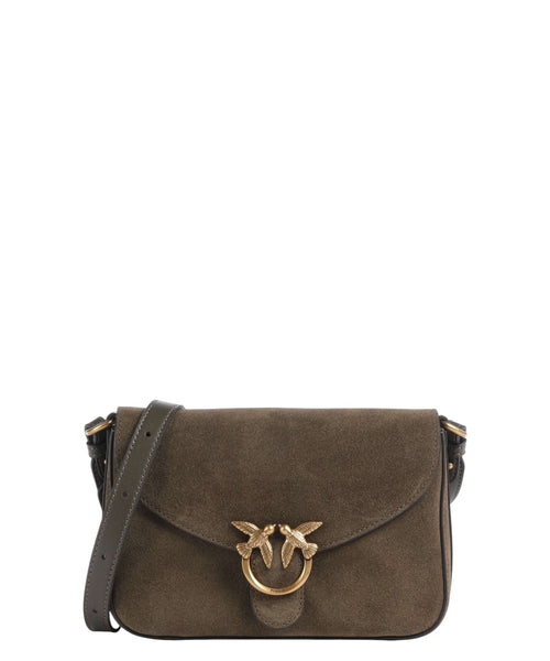 Sac bandoulière pour femme Pinko Mini Love Bag en daim