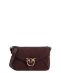 Sac bandoulière pour femme Pinko Mini Love Bag en daim