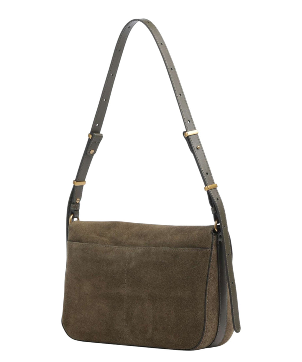 Sac à main pour femme Pinko Love Bag Satchel Media en daim
