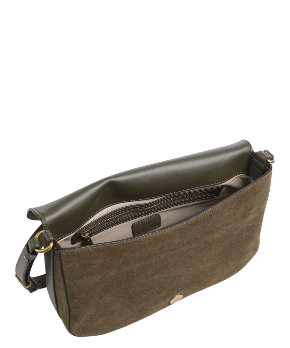 Sac à main pour femme Pinko Love Bag Satchel Media en daim