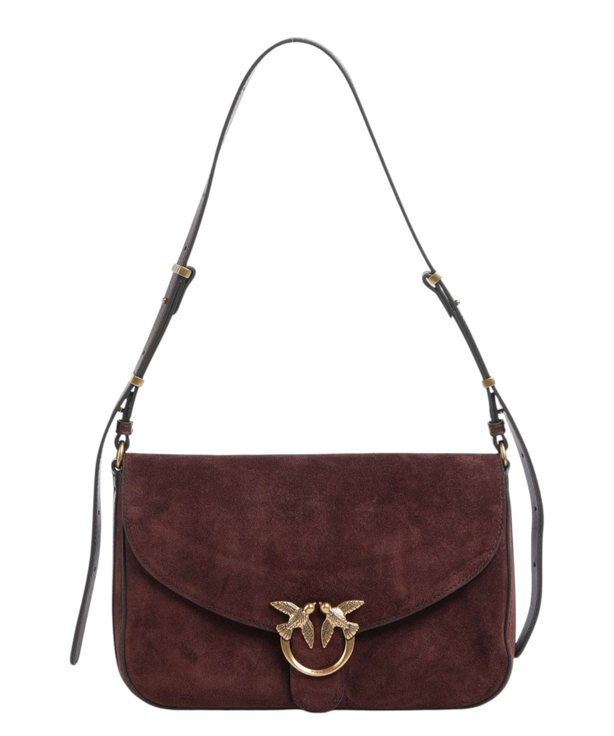 Sac à main pour femme Pinko Love Bag Satchel Media en daim