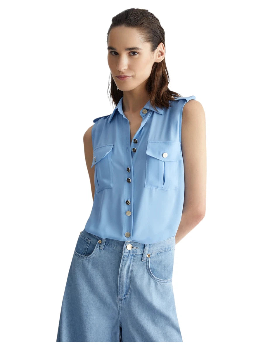 Camicia Giromaniche-Liu-Jo-Camicie-Vittorio Citro Boutique