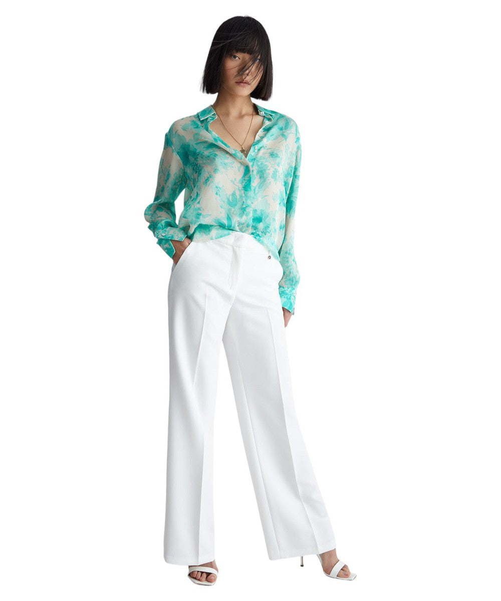 Camicia in Chiffon con Stampa Floreale-Liu-Jo-Camicie-Vittorio Citro Boutique