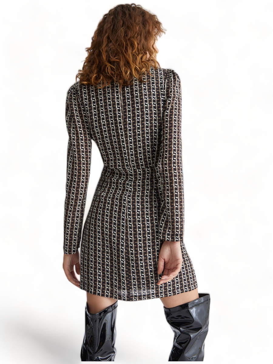 Vestito corto in pura seta-Liu-Jo-Abiti-Vittorio Citro Boutique