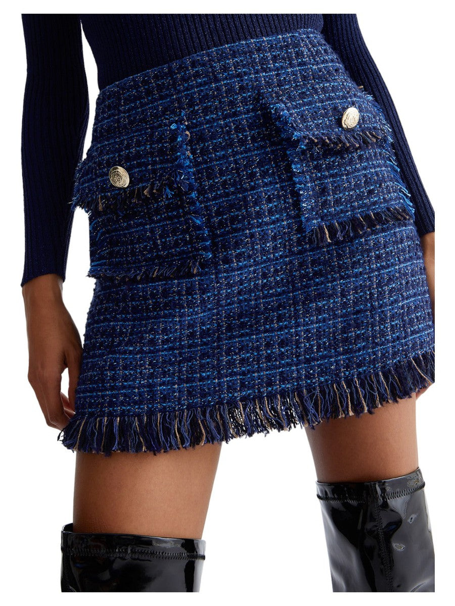 Gonna corta in bouclé-Liu-Jo-Gonne-Vittorio Citro Boutique