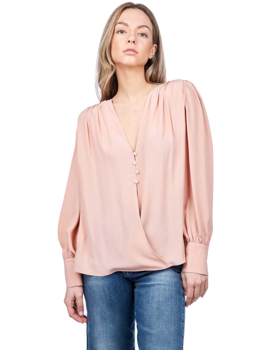 BLUSA CON BOTTONCINI-Pinko-Camicie-Vittorio Citro Boutique