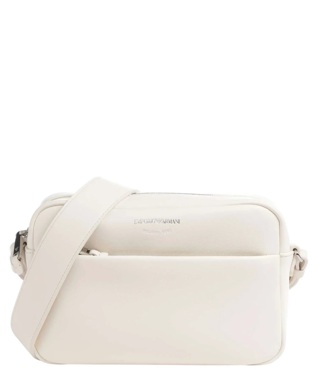 Sac bandoulière Emporio Armani Lilly en cuir grainé