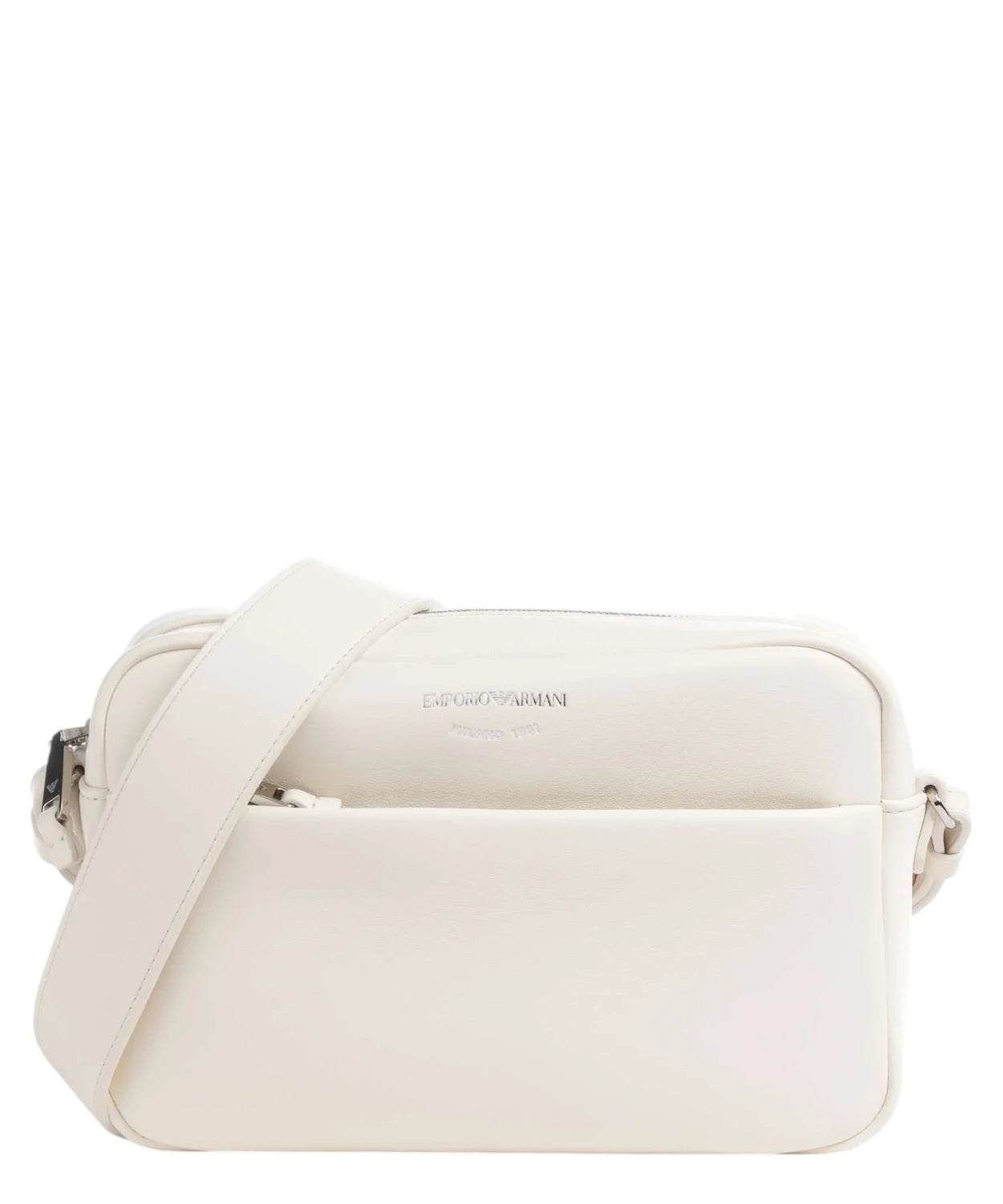 Borsa a tracolla Emporio Armani Lilly in pelle grana