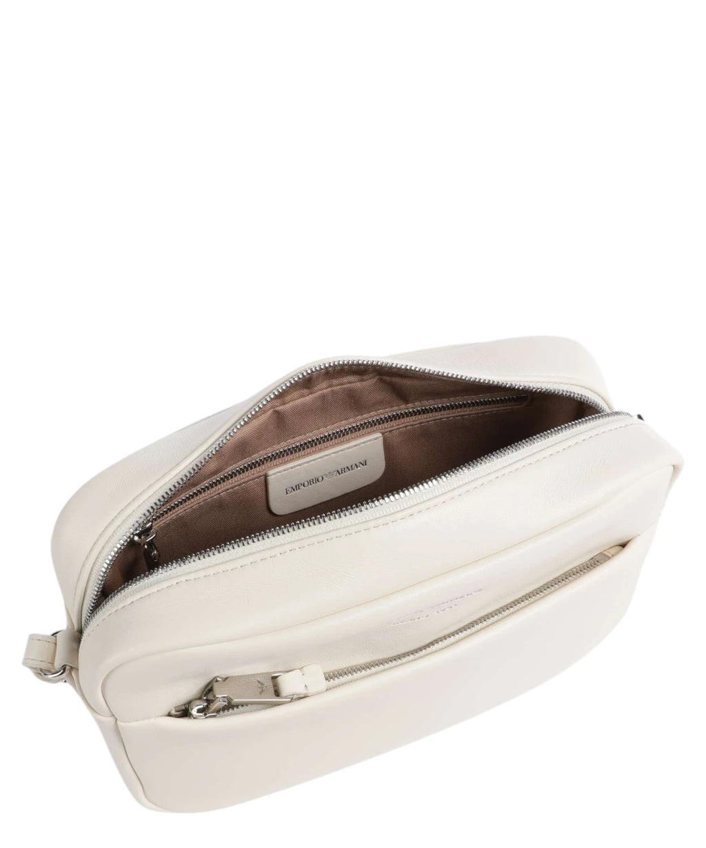 Sac bandoulière Emporio Armani Lilly en cuir grainé