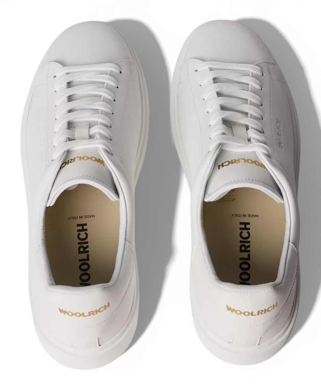 Baskets Woolrich Vibram en cuir