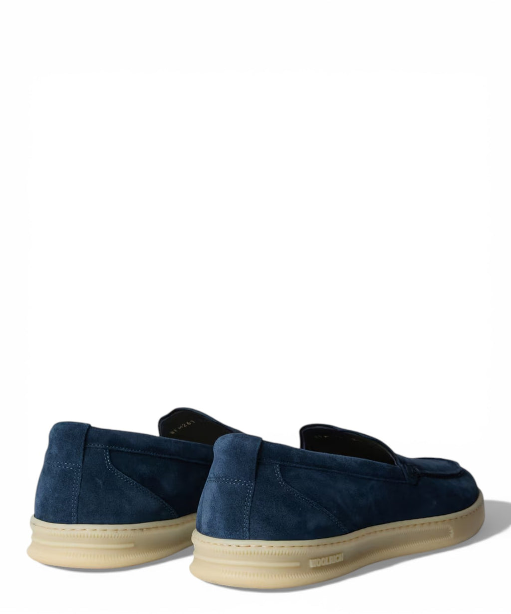 Mocassins slip-on Woolrich en daim