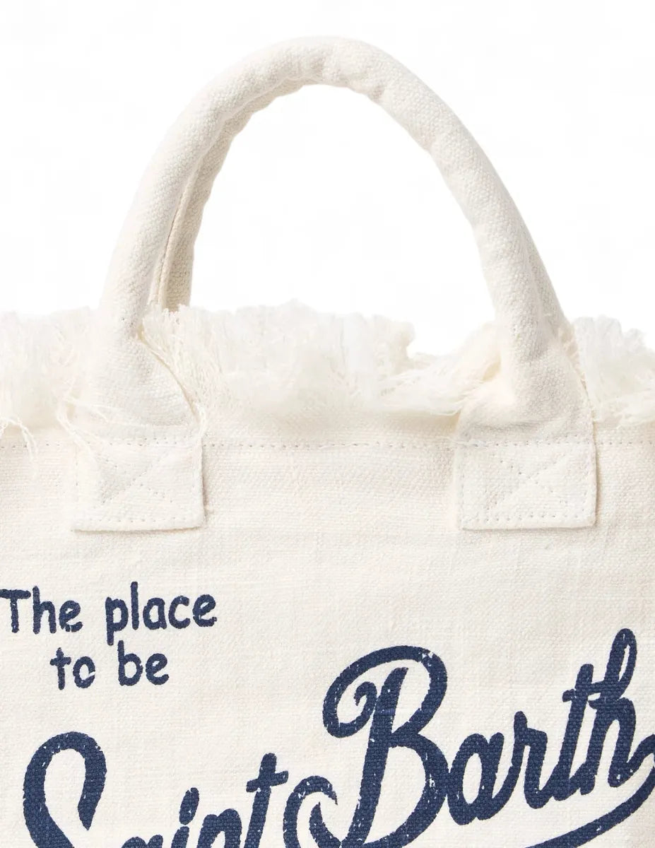 Borsa Colette in lino-Borse a mano-Mc2 Saint Barth-Vittorio Citro Boutique