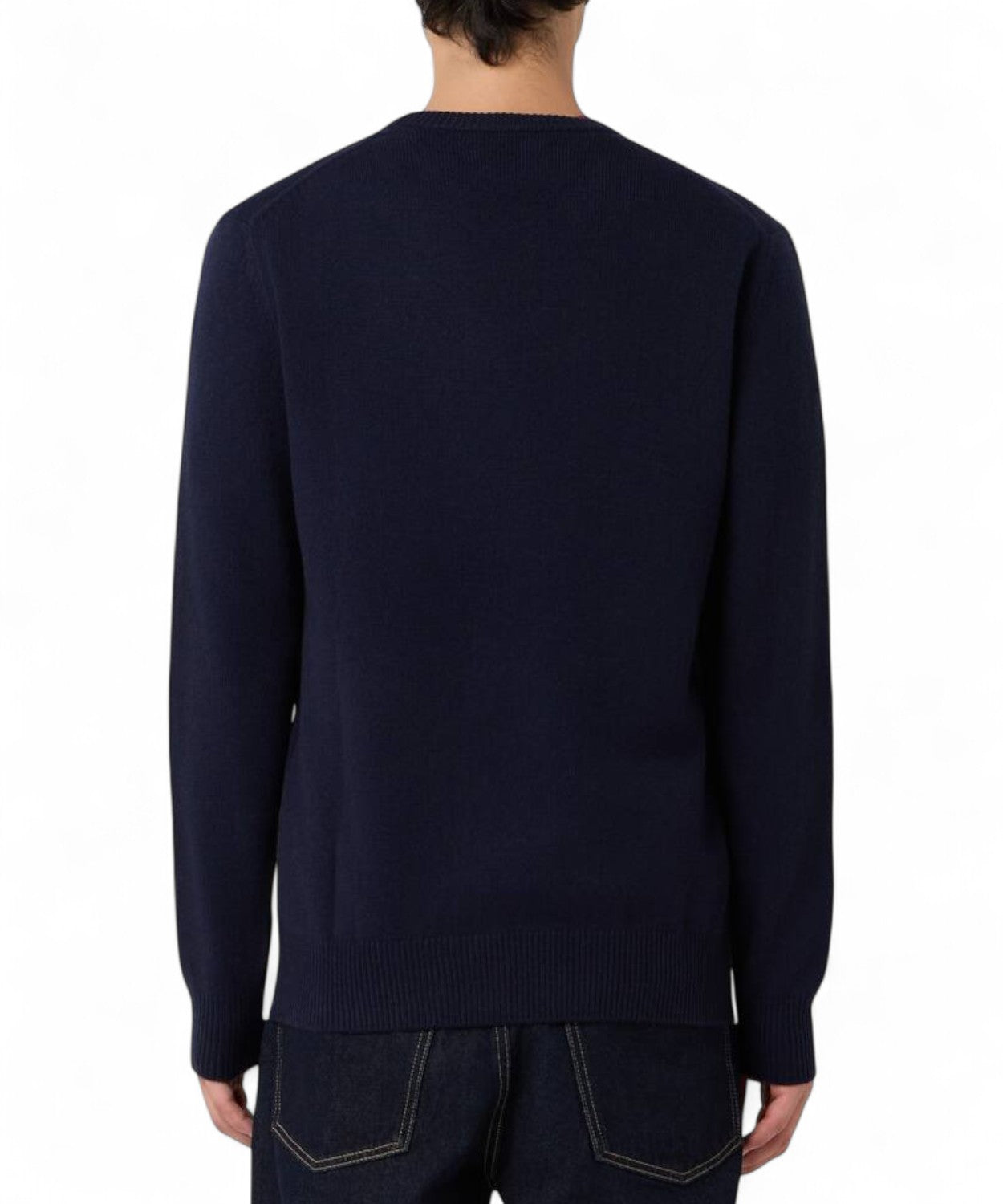 Maglione Heron in misto cashmere con ricamo Snoopy Ski Club-Mc2 Saint Barth-Maglieria-Vittorio Citro Boutique