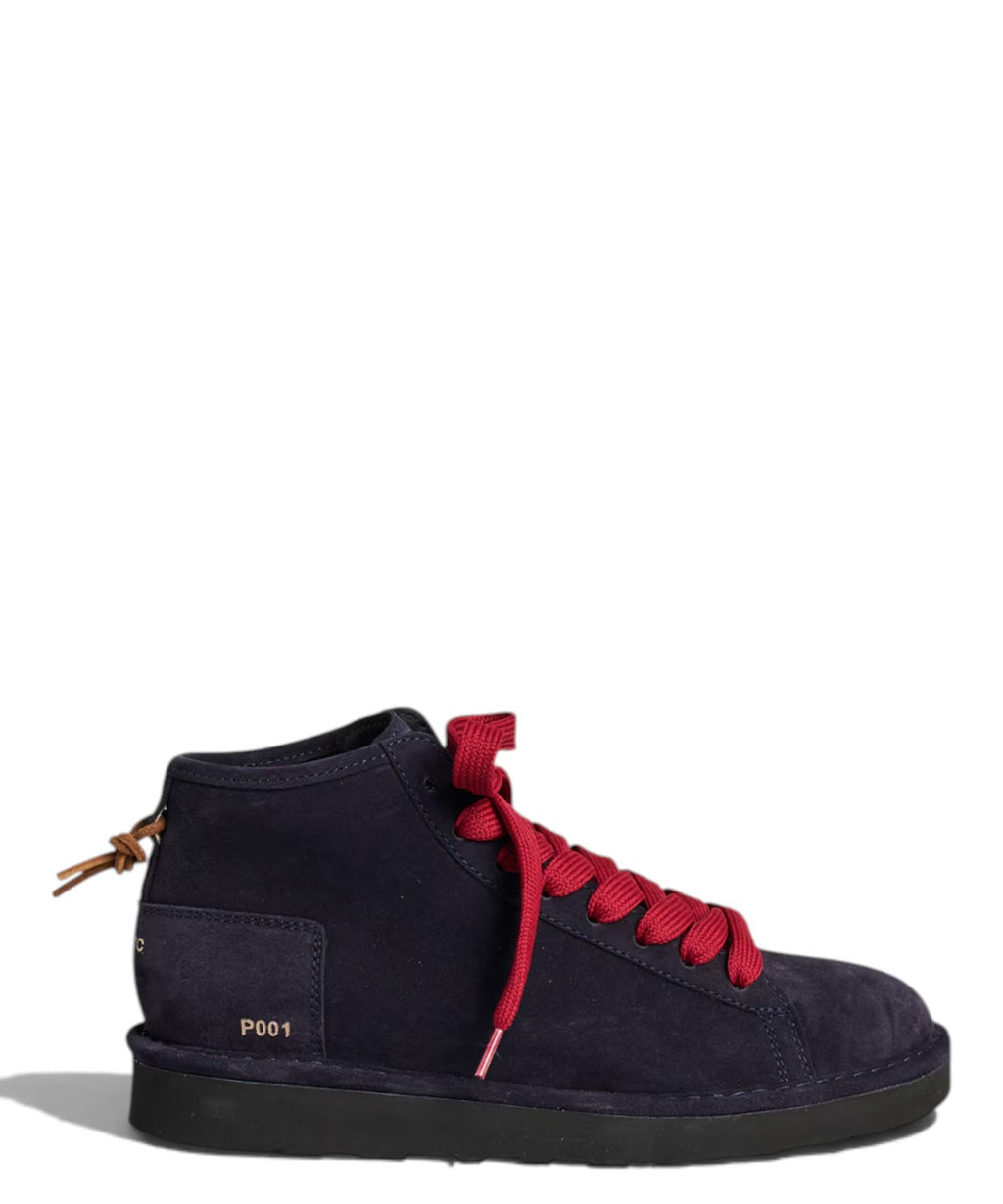 Polacchino homme en daim marron P001