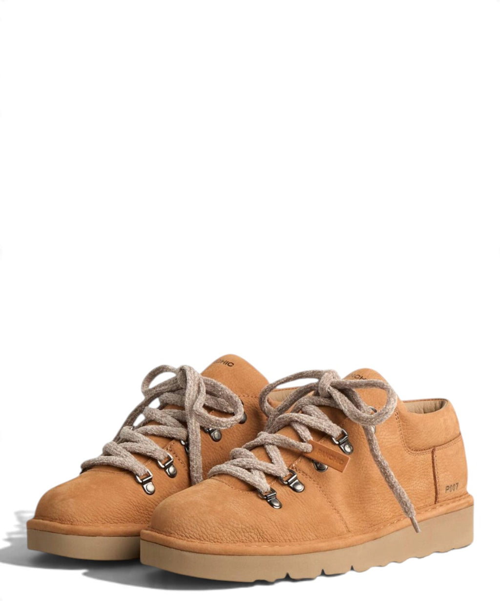 Chaussures à lacets Homme Panchic Clay-Mans en nubuck