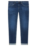 Jeans George Slim Fit in denim lavato-Dondup-Jeans-Vittorio Citro Boutique