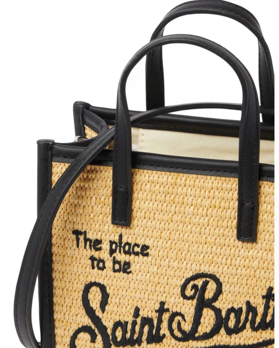 Borsa a mano Mini Vivian in paglia-Borse a mano-Mc2 Saint Barth-Vittorio Citro Boutique