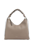 Sac Boheme Medium en cuir Double avec poignée tressée