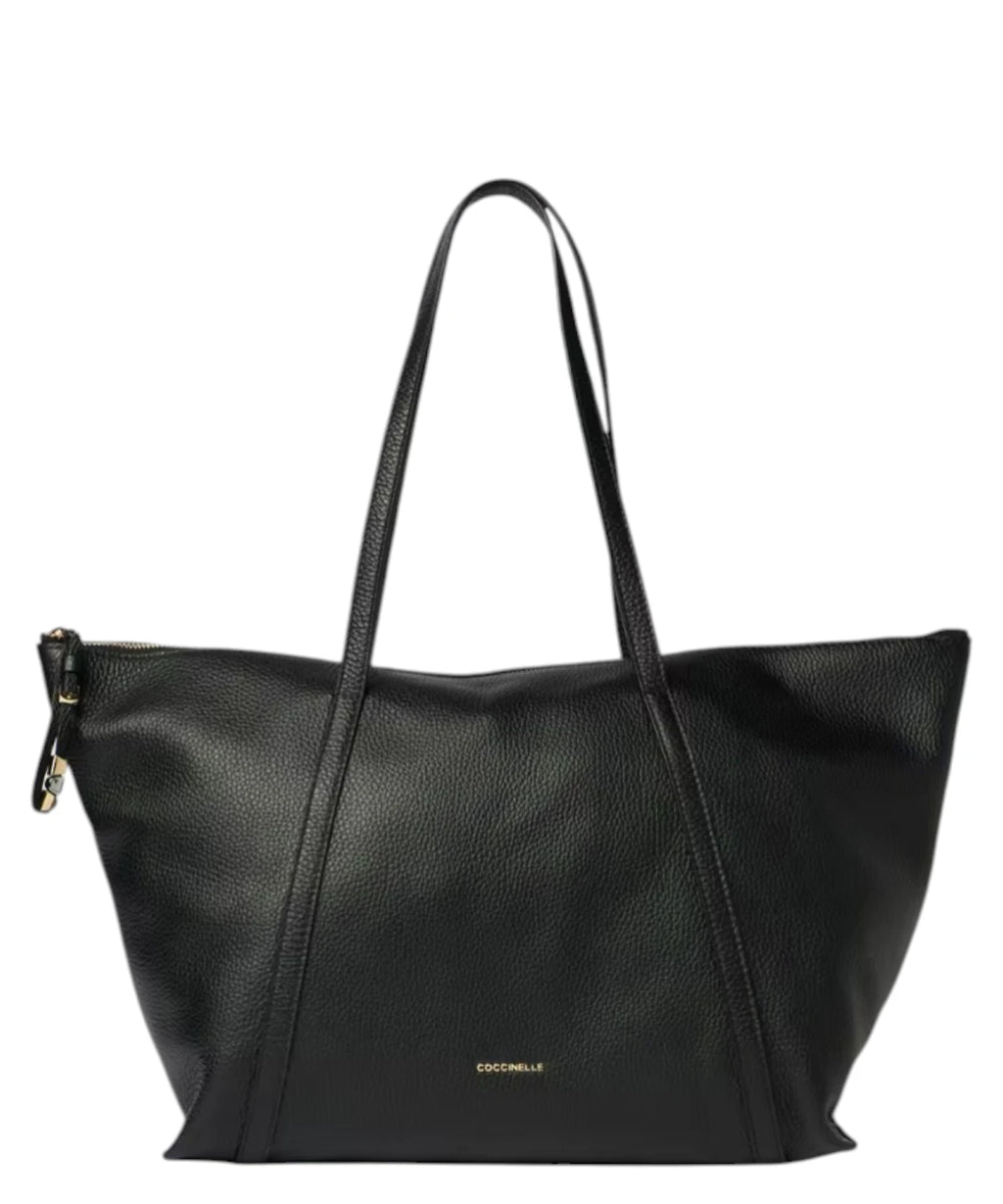 Borsa Shopper Coccinelle Nory in Pelle con Zip