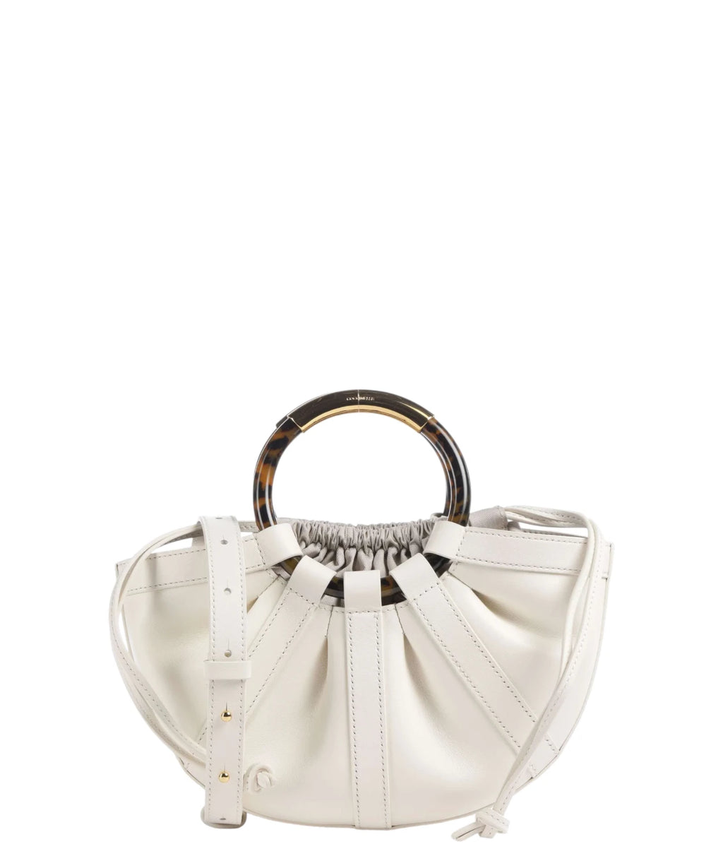 Sac Coccinelle Shell Mini en cuir avec bandoulière