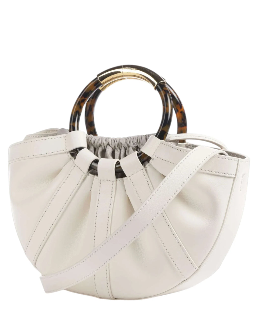 Sac Coccinelle Shell Mini en cuir avec bandoulière