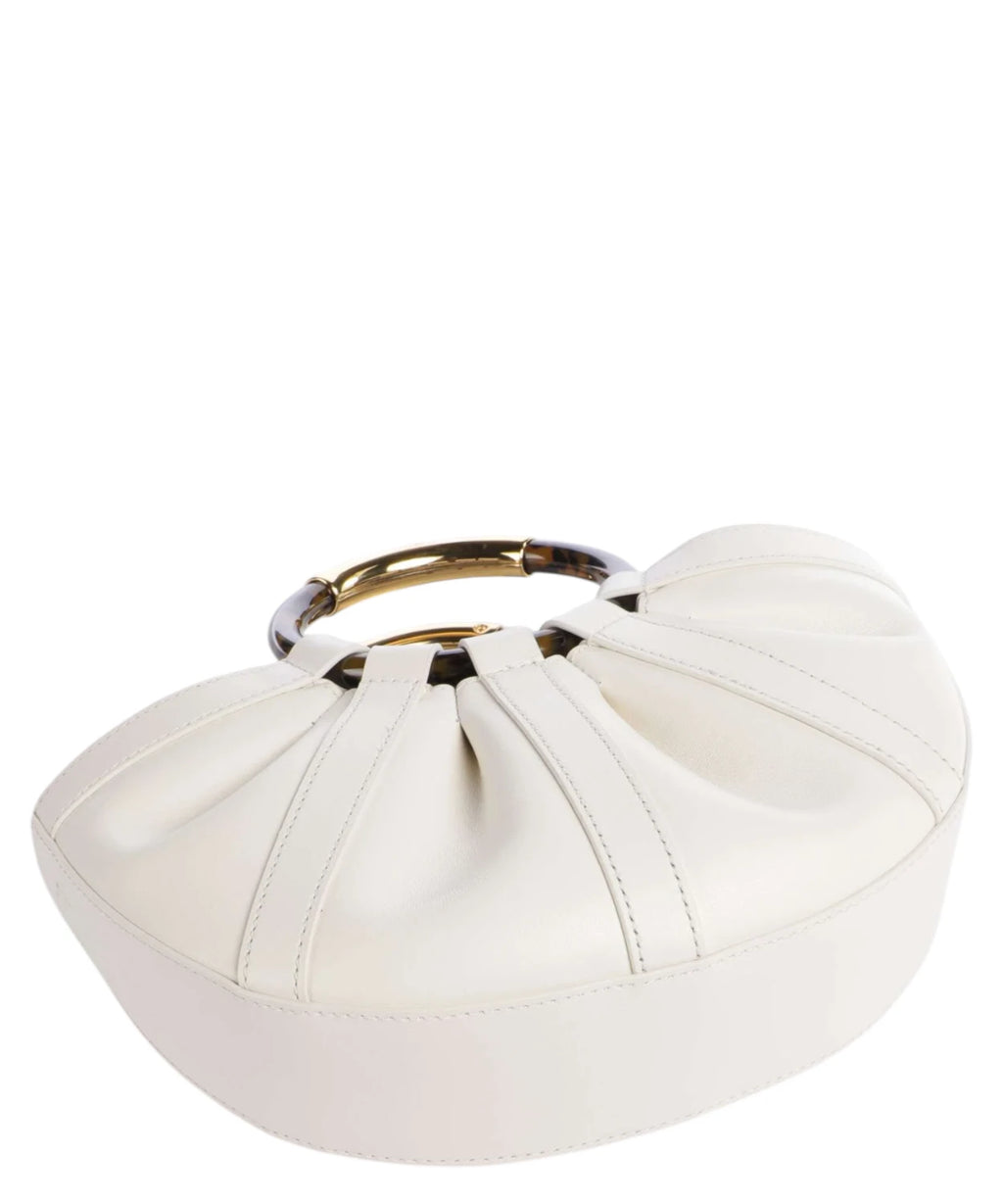 Sac Coccinelle Shell Mini en cuir avec bandoulière