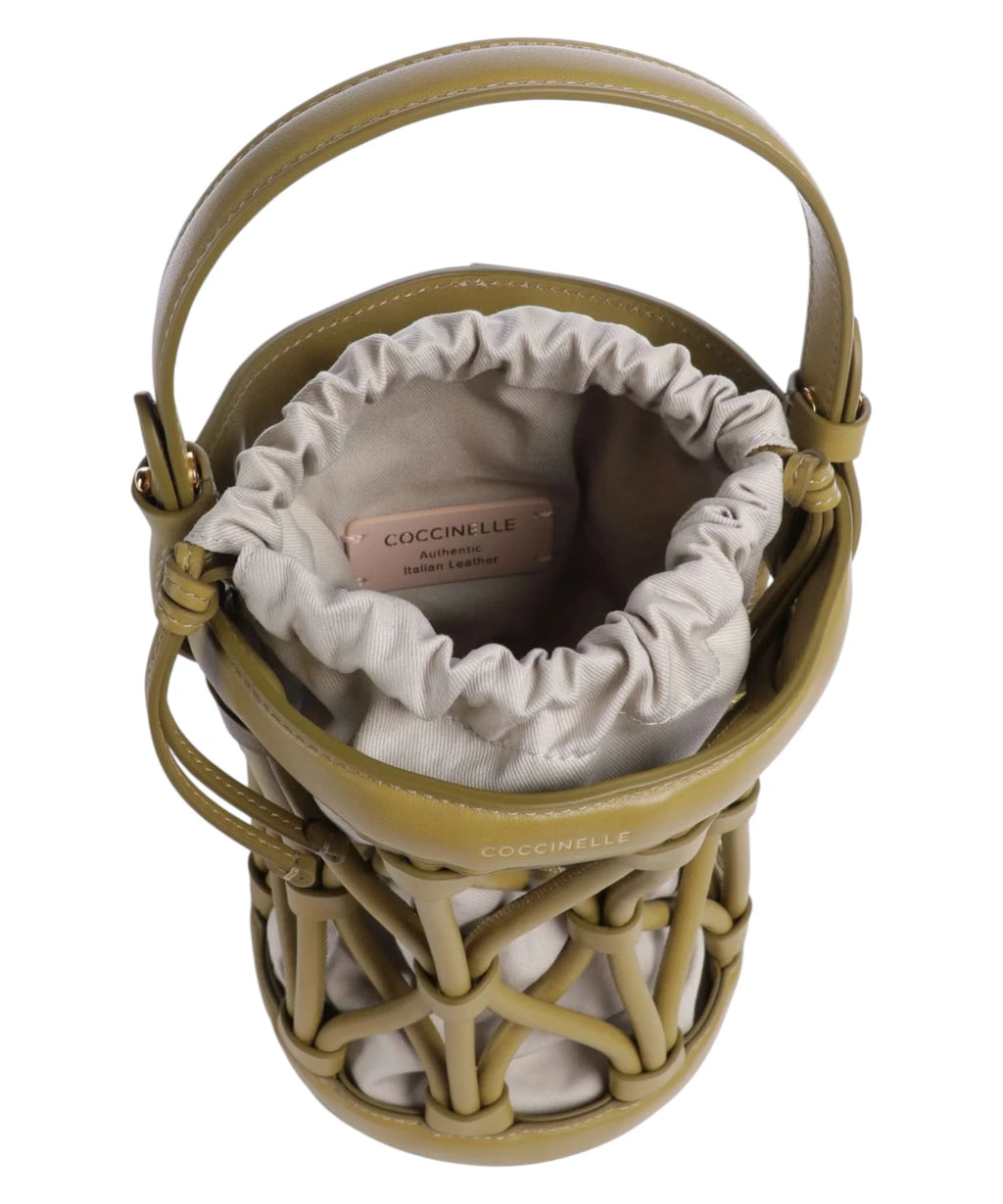 Sac Coccinelle Koi Small en cuir avec bandoulière