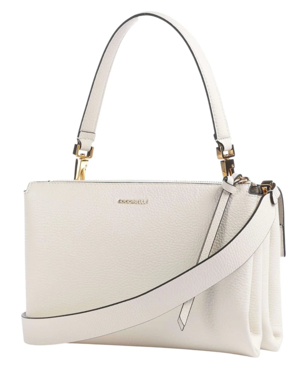 Sac Coccinelle Arlettis en cuir de vachette avec bandoulière