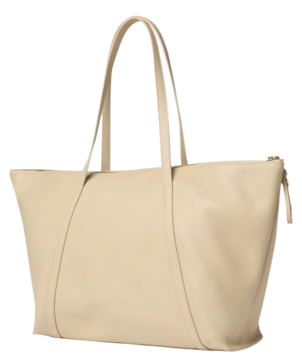 Sac Shopper Coccinelle Nory en cuir avec zip