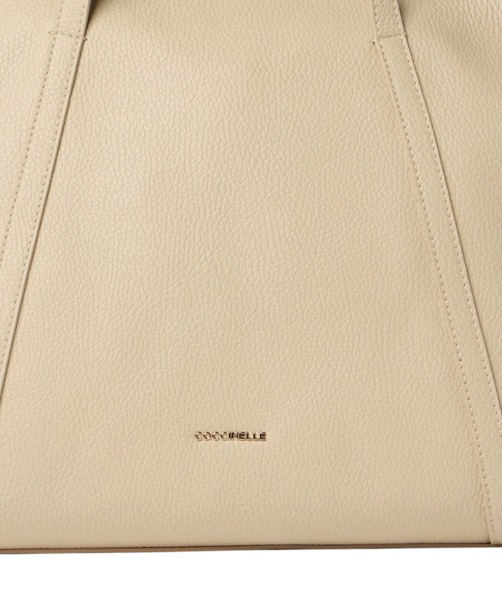 Sac Shopper Coccinelle Nory en cuir avec zip