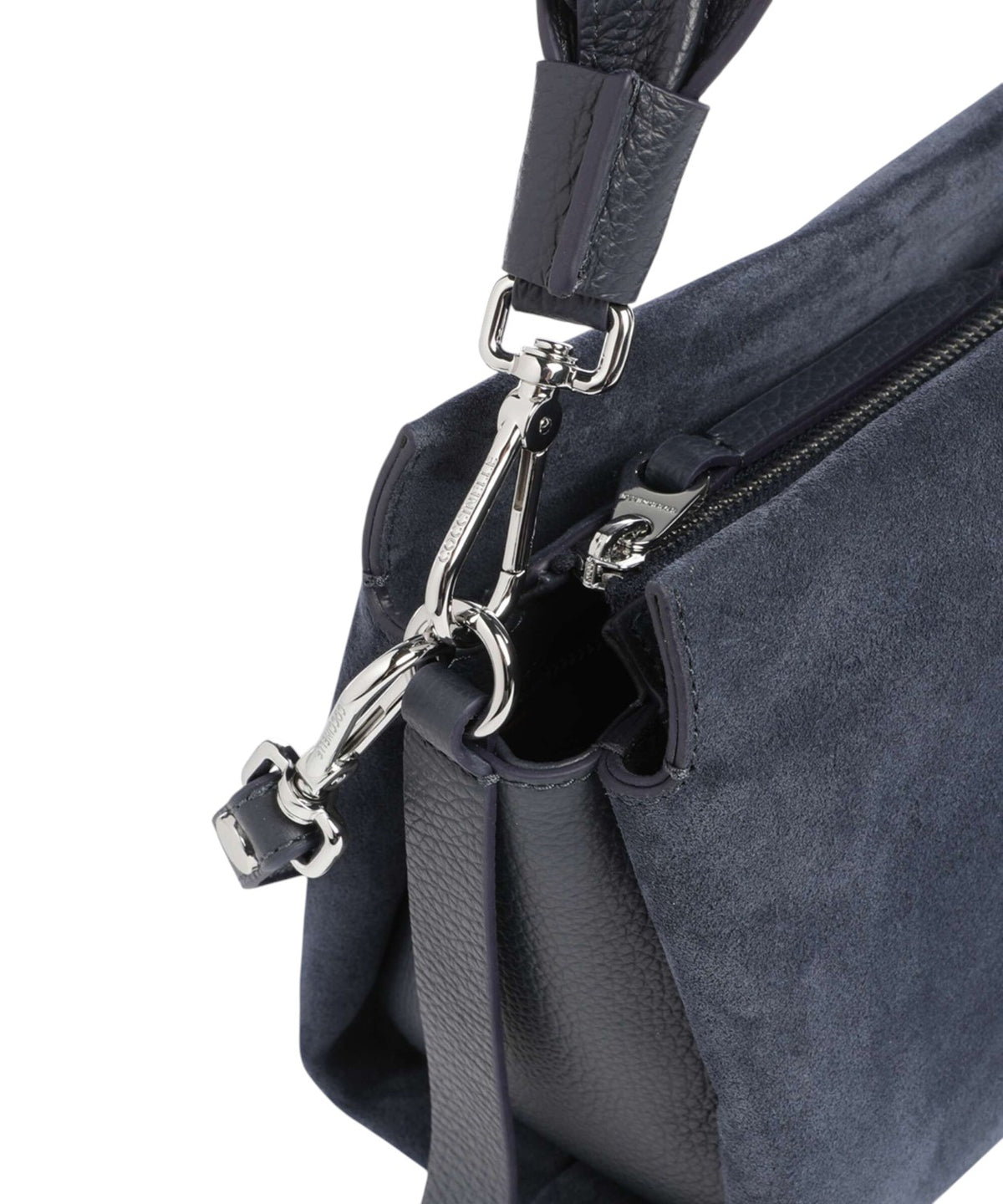 Sac Boheme en daim bimatière Small
